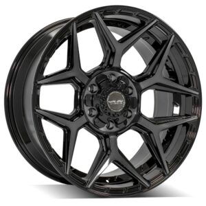 4PLAY Gen3 4P06 20x9 6x135mm & 6x5.5" +0et in Brushed Black - 4P06-20090-6D55-0BBT