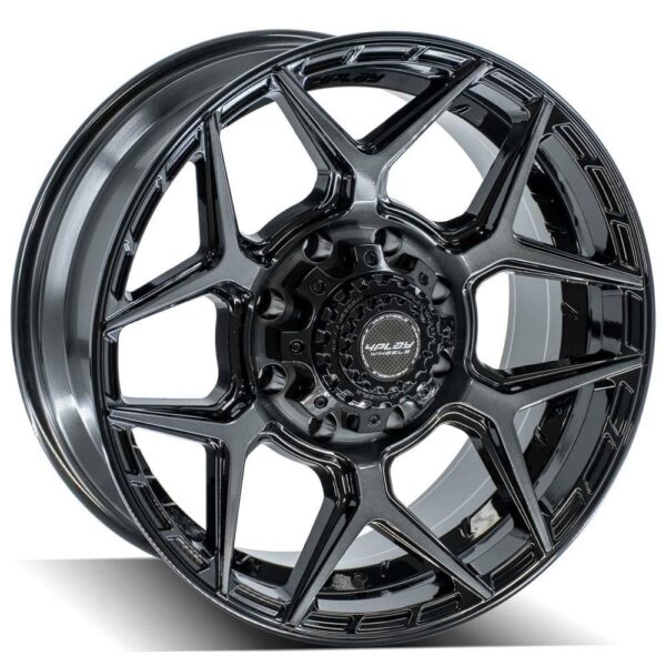 4PLAY Gen3 4P06 20x9 8x180mm +0et in Brushed Black - 4P06-20090-8180-0BBT