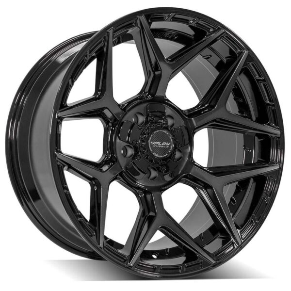 4PLAY Gen3 4P06 20x10 5x5" & 5x5.5" -18et in Brushed Black - 4P06-20100-5D55-18BBT