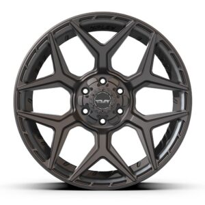 4PLAY Gen3 4P06 22x9 6x5.5 & 6x135mm 12et in Satin Black - 4P06-22090-6D55-12B1