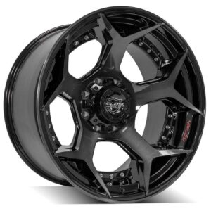 4PLAY Gen2 4P50 22x12 8x170mm -44et in Brushed Black - 4P50-22120-8170-44BBT