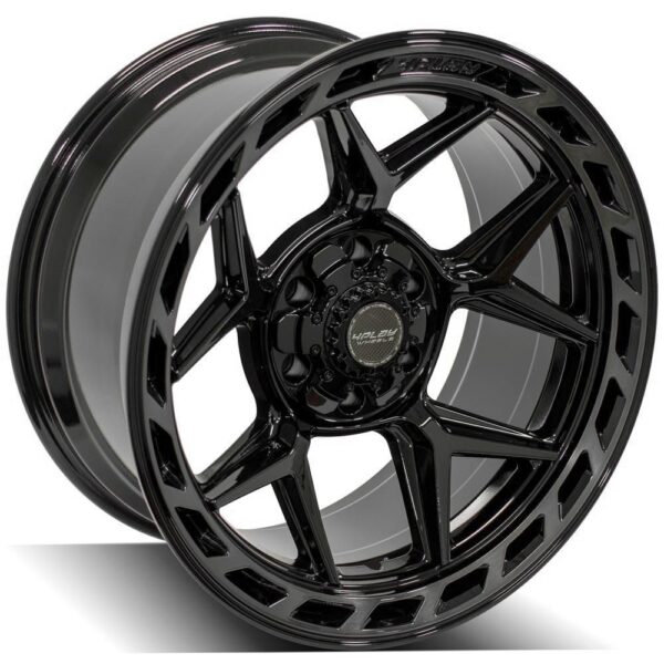 4PLAY Gen3 4P55 20x10 6x135mm & 6x5.5" -18et in Brushed Black - 4P55-20100-6D55-18BBT