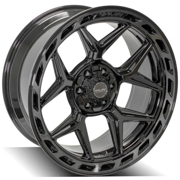 4PLAY Gen3 4P55 22x10 6x135mm & 6x5.5" -18et in Brushed Black - 4P55-22100-6D55-18BBT
