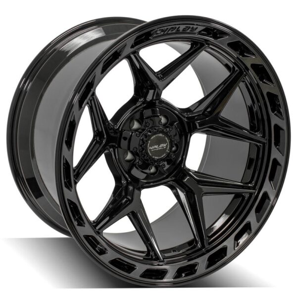 4PLAY Gen3 4P55 22x12 5x5" & 5x5.5" -44et in Brushed Black - 4P55-22120-5D55-44BBT