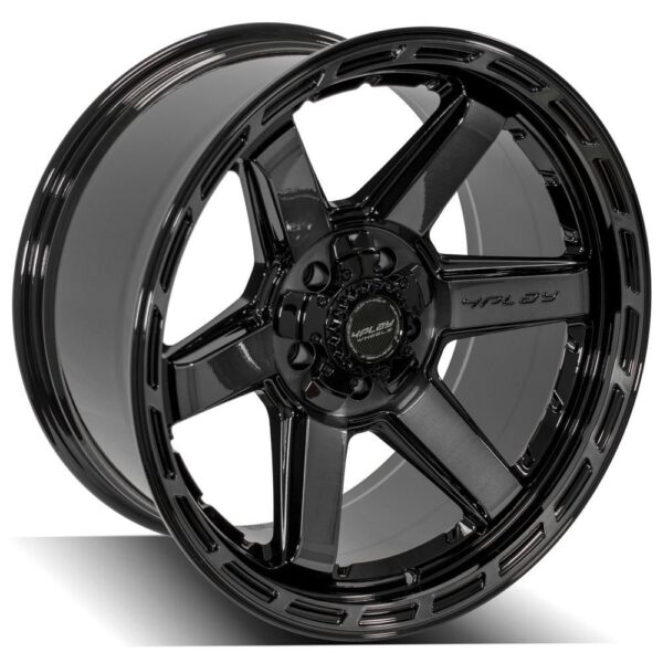 4PLAY Gen3 4P63 20x10 5x5" & 5x5.5" -18et in Brushed Black - 4P63-20100-5D55-18BBT