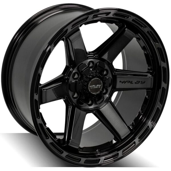 4PLAY Gen3 4P63 20x10 6x135mm & 6x5.5" -18et in Brushed Black - 4P63-20100-6D55-18BBT