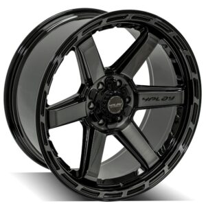 4PLAY Gen3 4P63 22x10 6x135mm & 6x5.5" -18et in Brushed Black - 4P63-22100-6D55-18BBT
