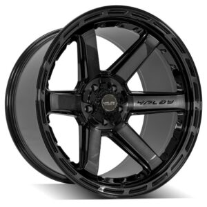 4PLAY Gen3 4P63 22x12 5x5" & 5x5.5" -44et in Brushed Black - 4P63-22120-5D55-44BBT