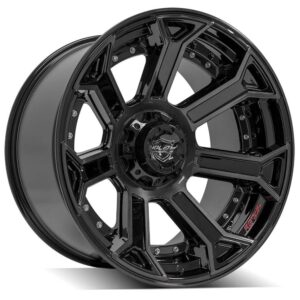 4PLAY Gen2 4P70 22x12 6x135mm & 6x5.5" -44et in Brushed Black - 4P70-22120-6D55-44BBT