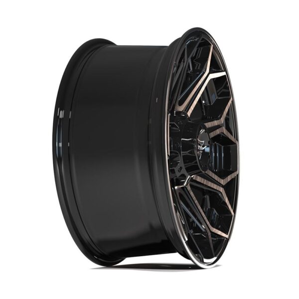 4PLAY Gen2 4P80R 20x9 8x170mm +0et in Brushed Black - 4P80R-20090-8170-0BBT