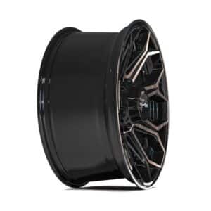 4PLAY Gen2 4P80R 20x9 8x180mm +0et in Brushed Black - 4P80R-20090-8180-0BBT