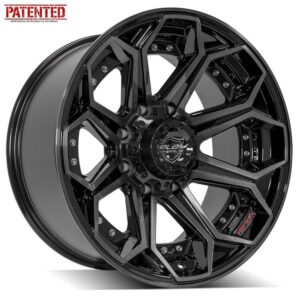 4PLAY Gen2 4P80R 20x10 8x170mm -24et in Brushed Black - 4P80R-20100-8170-24BBT