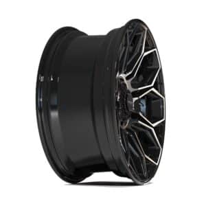 4PLAY Gen3 4P83 20x9 5x5" & 5x5.5" +0et in Brushed Black - 4P83-20090-5D55-0BBT