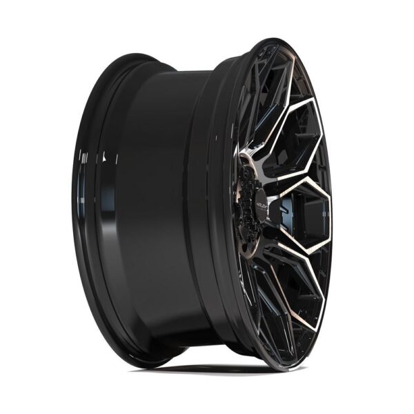 4PLAY Gen3 4P83 20x9 5x5" & 5x5.5" +0et in Brushed Black - 4P83-20090-5D55-0BBT