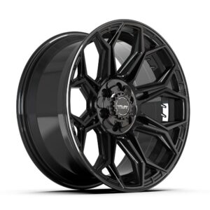 4PLAY Gen3 4P83 20x9 6x5.5 & 6x135mm 0et in Gloss Black - 4P83-20090-6D55-0B