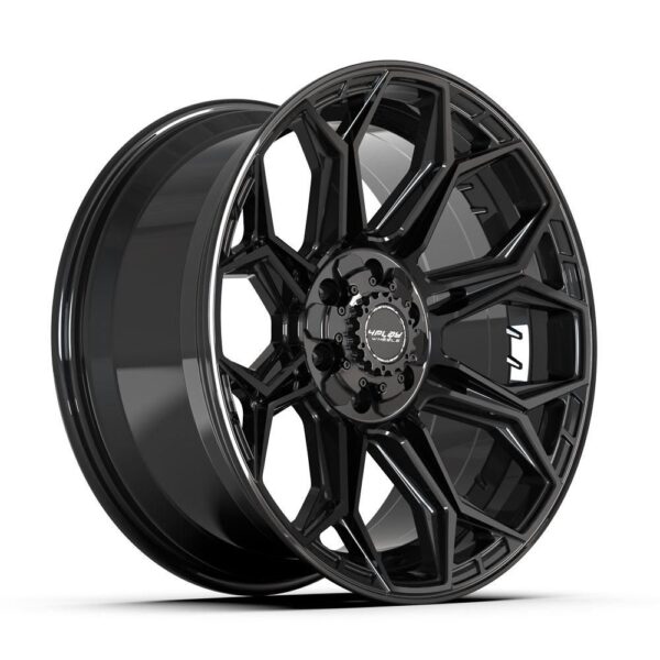 4PLAY Gen3 4P83 20x9 6x5.5 & 6x135mm 0et in Gloss Black - 4P83-20090-6D55-0B