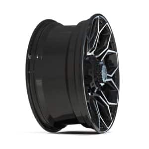 4PLAY Gen3 4P83 20x9 8x170mm +0et in Brushed Black - 4P83-20090-8170-0BBT