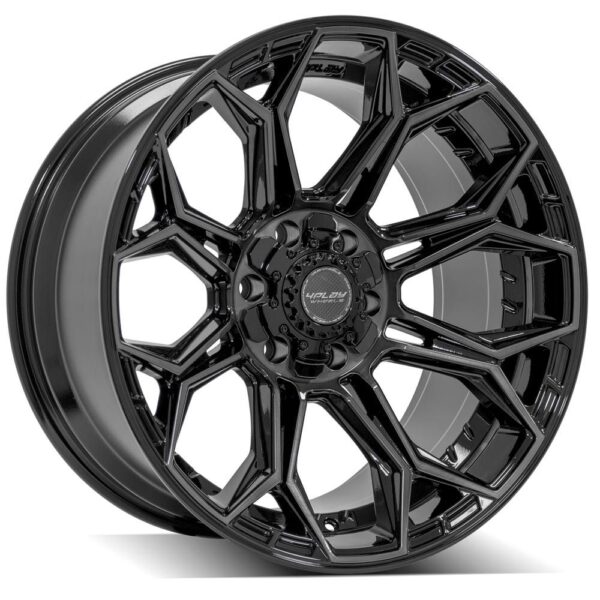 4PLAY Gen3 4P83 20x10 6x135mm & 6x5.5" -18et in Brushed Black - 4P83-20100-6D55-18BBT