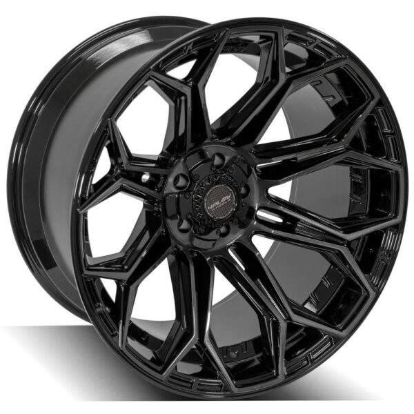 4PLAY Gen3 4P83 22x12 5x5" & 5x5.5" -44et in Brushed Black - 4P83-22120-5D55-44BBT