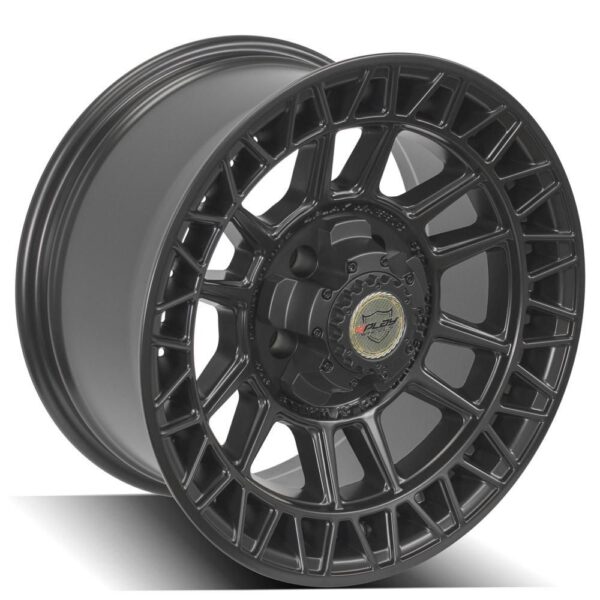 4PLAY Sport Series 4PS12 17x9 5x5" & 5x5.5" Satin Black Wheel. - 4PS12-17090-5D55-0B1