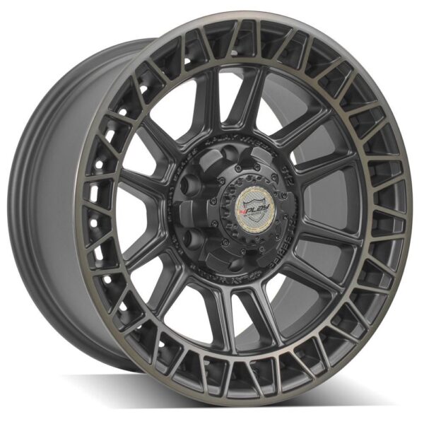 4PLAY Sport Series 4PS12 18x9 6x135mm & 6x5.5" Satin Machined w/ Bronze. - 4PS12-18090-6D55-0B1MBR