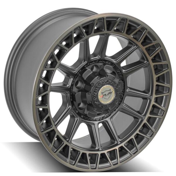4PLAY Sport Series 4PS12 18x9 6x135mm & 6x5.5" Satin Machined w/ Bronze. - 4PS12-18090-6D55-0B1MBR