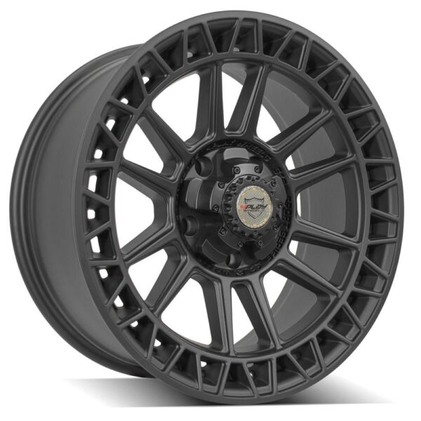4PLAY Sport Series 4PS12 20x9 5x5" & 5x5.5" Satin Black Wheel. - 4PS12-20090-5D55-0B1