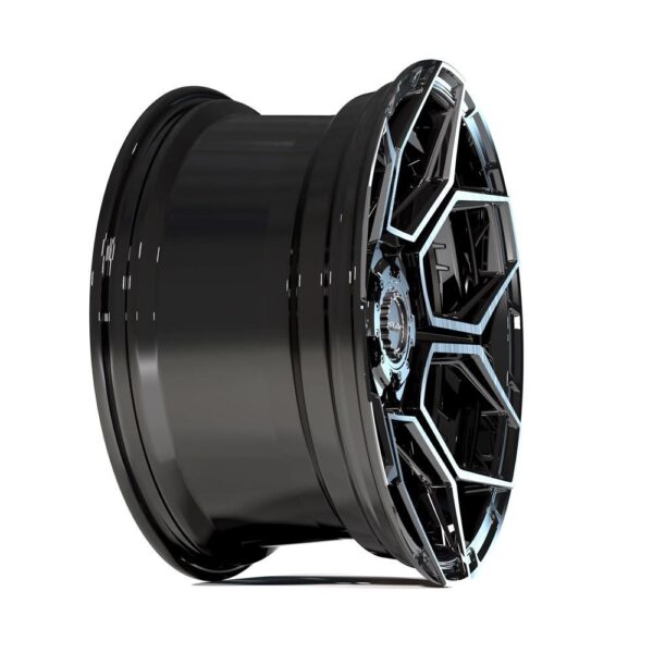 4PLAY Sport2.0 4PS26 22x10 6x135mm & 6x5.5" +0et in Brushed Black - 4PS26-22100-6D55-0BBT