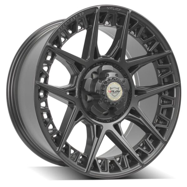 4PLAY Sport Series 4PS50 20x9 5x5" & 5x5.5" Satin Black Wheel. - 4PS50-20090-5D55-0B1