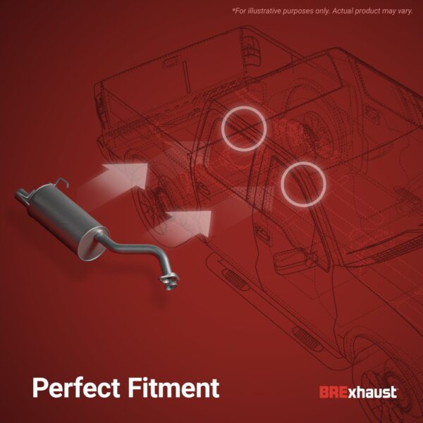 BRExhaust Direct-Fit Muffler Kit 108-0023